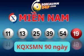 Kết quả xổ số miền Nam 90 ngày gần nhất – KQXSMN 90 ngày