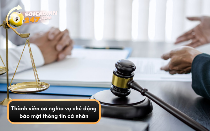 Thành viên có nghĩa cụ chủ động bảo mật thông tin cá nhân